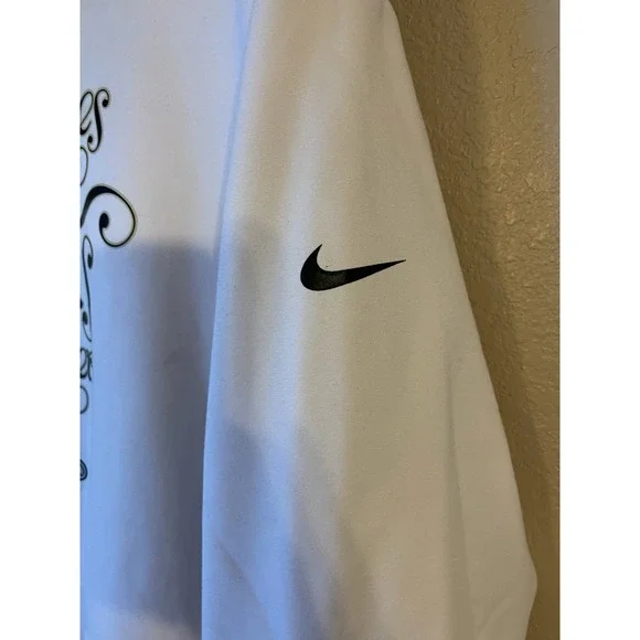Men's 2XL NWOT New Orleans Saints Nike‎ Sideline Local Lockup Hoodie White